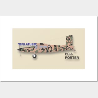 Pilatus PC6 Porter Posters and Art